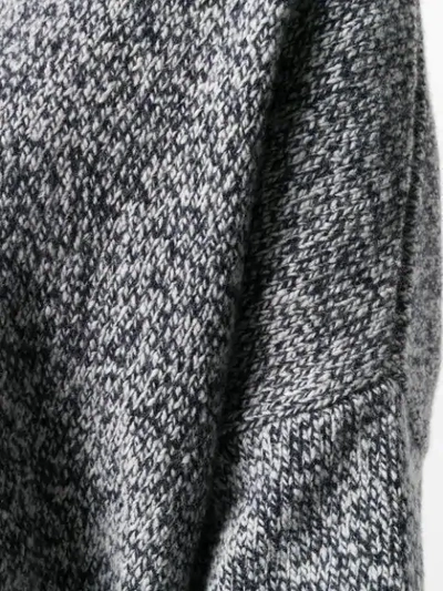 Shop Aragona V-neck Knit Sweater In Blue