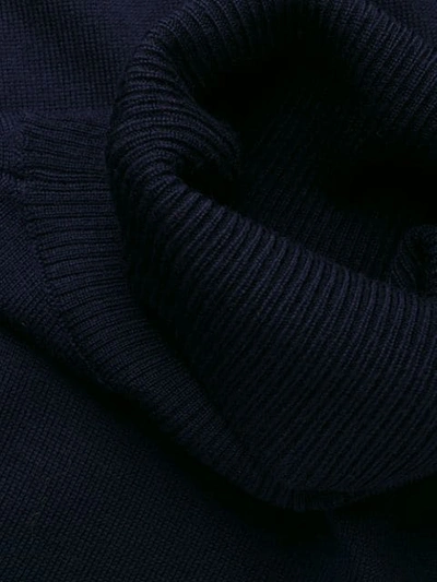 A.P.C. ROLL-NECK SWEATER - 蓝色