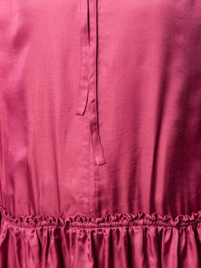 Shop Ann Demeulemeester Ruffle Trim Blouse In Pink