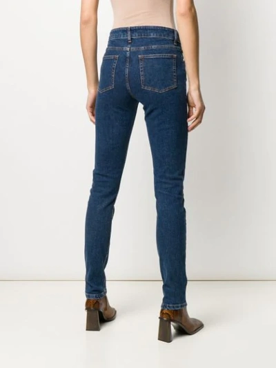 Shop Joseph 'cloud' Skinny-jeans In Blue