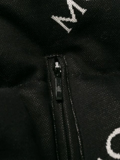 Shop Moncler Caille Logo-print Jacket In Black