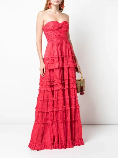 Shop Alexis Allora Dress In Red