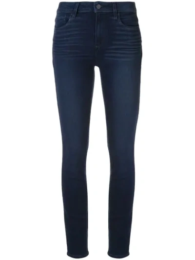 Shop Paige Hoxton Skinny Jeans In Blue