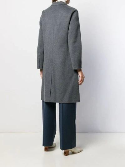 Shop Theory Robe Coat In Grey