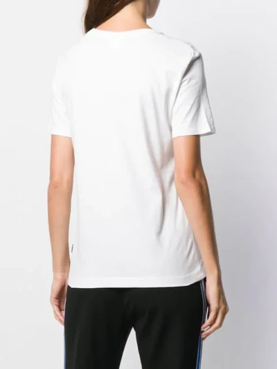 Shop Ps By Paul Smith Embellished Ps-print T-shirt In White