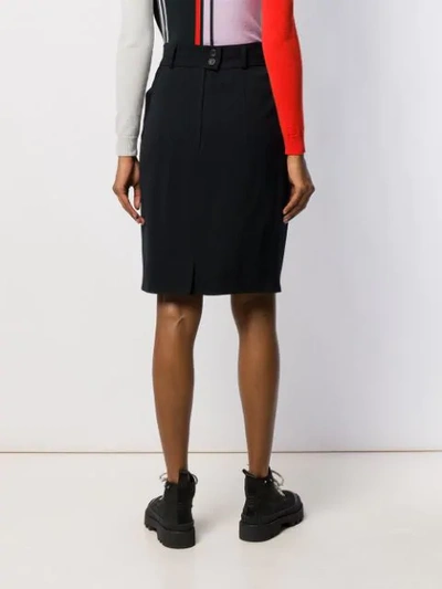 Pre-owned Jil Sander '1990s Pleated Skirt In Black