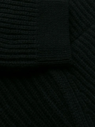 Shop La Fileria For D'aniello Cashmere Zipped Jacket In Black