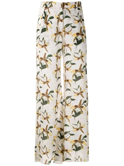 Shop Adriana Degreas Weite Hose Mit Print In Multicolour