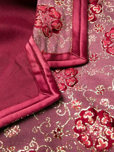 Pre-owned Prada 刺绣夹克与半身裙套装 In Plume