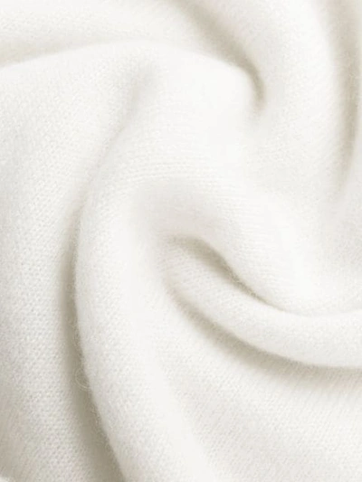 Chinti & Parker Contrast Ribbed-knit Jumper In Neutrals