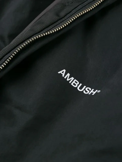 Shop Ambush Padded Hooded Coat In Black