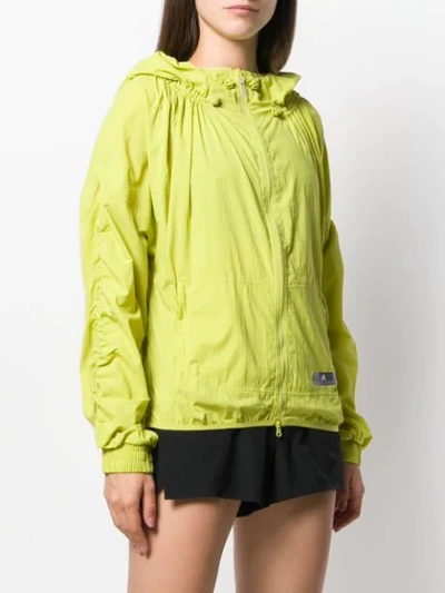 Shop Adidas By Stella Mccartney Run Light Jacket In Green