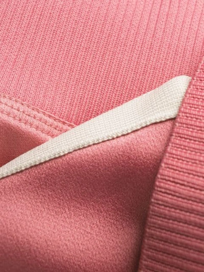 Shop Moncler Logo Track Jacket In Pink