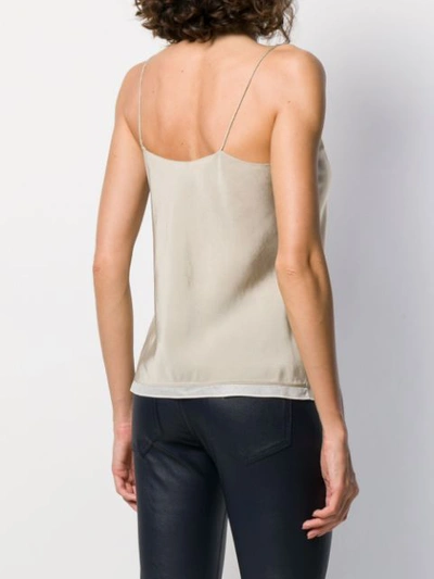 Shop Theory Panel Hem Camisole In Parchment