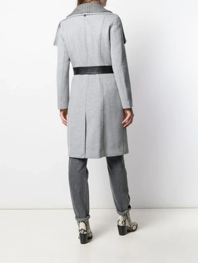 Shop Mackage Nori Coat In Light Grey