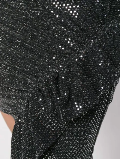 Shop Iro Glitter Mini Dress - Black