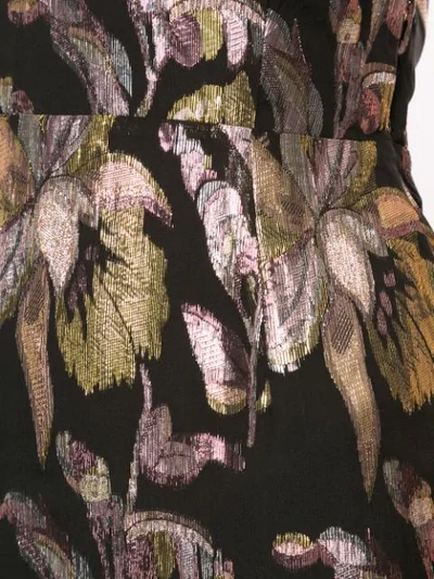 We Are Kindred Harlow Floral Midi Dress In Black