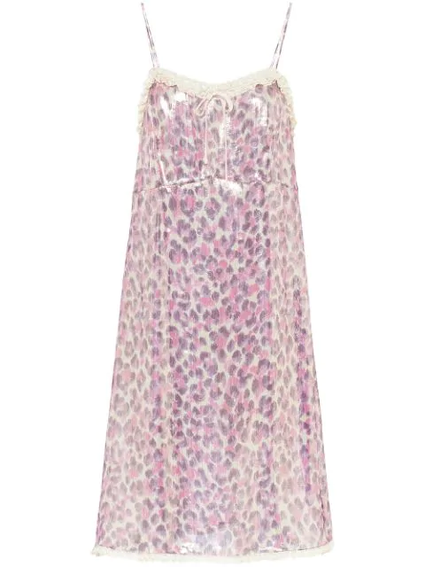 miu miu leopard dress