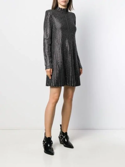 Shop Zadig & Voltaire Fashion Show Patty Dress In Black