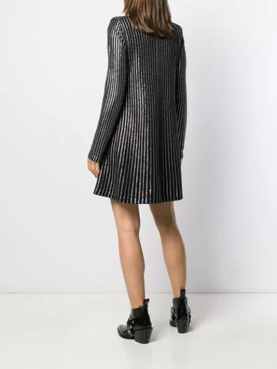 Shop Zadig & Voltaire Fashion Show Patty Dress In Black