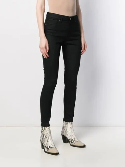 Shop Levi's High Rise Skinny Jeans In Black
