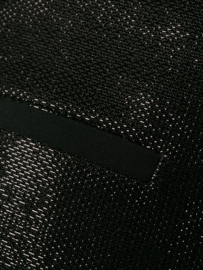 Shop Antonelli Metallic Shimmer Blazer In Black