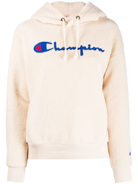 cream champion hoodie mens