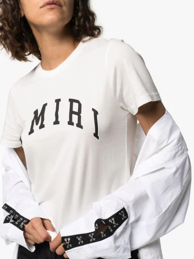 AMIRI LOGO T恤 - 白色