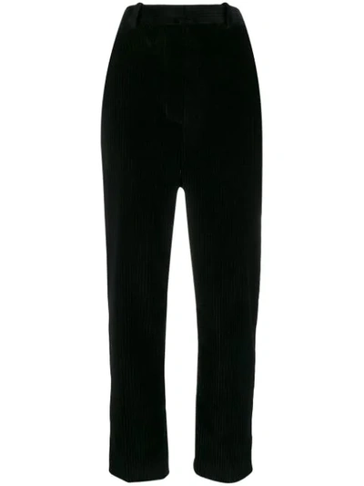 Shop Neil Barrett Corduroy Trousers In Black