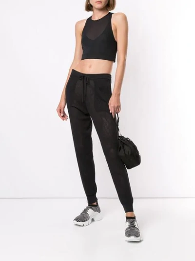 Shop Adam Selman Sport Jogginghose Mit Schmalem Bein In Black