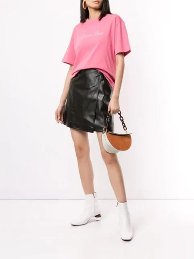 Shop Walk Of Shame Text Print Oversized T-shirt In Pink