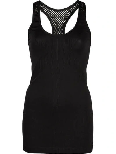 Shop Alala Seamless Racerback Tank Top In Black