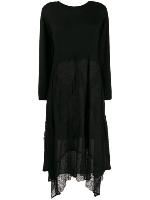 layered jumper dress