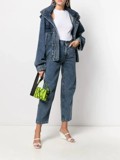 HIGH-RISE STRAIGHT JEANS