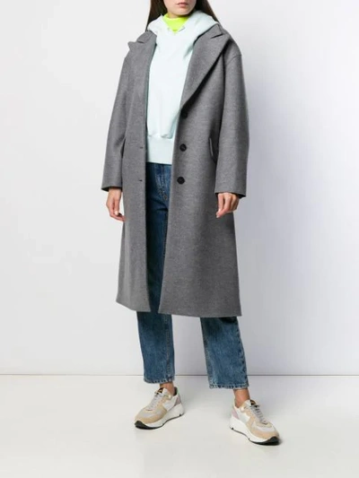 OVERSIZED SINGLE-BREASTED COAT