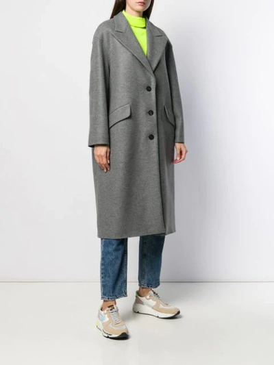 OVERSIZED SINGLE-BREASTED COAT