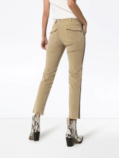 Shop Nili Lotan Hose Mit Kontrastdetails In Neutrals