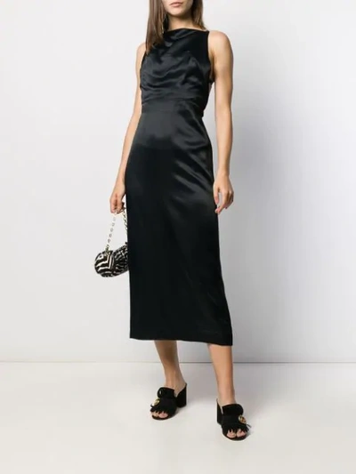 Pre-owned Jean Paul Gaultier 2000s Apron Dress In Black