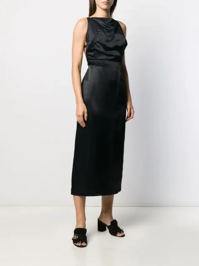Pre-owned Jean Paul Gaultier 2000s Apron Dress In Black