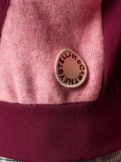 Shop Stella Mccartney Zipped Track Jacket In Pink
