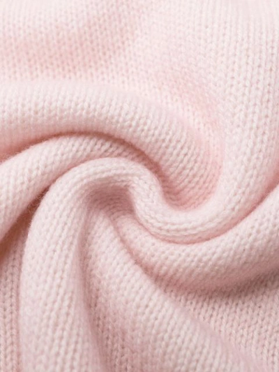 Shop Majestic Relaxed-fit Knit Jumper In Pink
