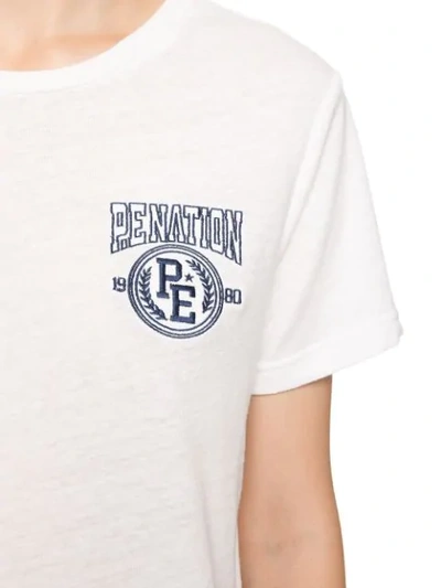 P.e Nation Endlines T-shirt In White