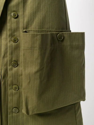 Shop Jacquemus La Jupe Thika Skirt In Green