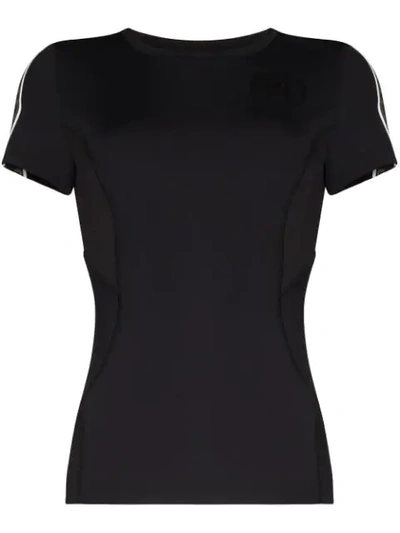 Shop Fendi 'rama' T-shirt In Black