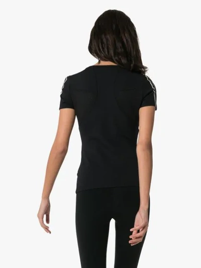 Shop Fendi 'rama' T-shirt In Black