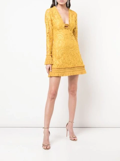 Shop Alexis Nuray Dress In Yellow