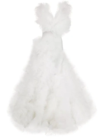 Shop Loulou Cloud Tulle Gown In White