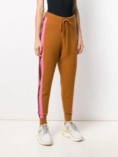 Shop Chinti & Parker Drawstring Track Trousers In Brown