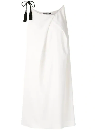 Shop À La Garçonne London Straight Fit Dress In White
