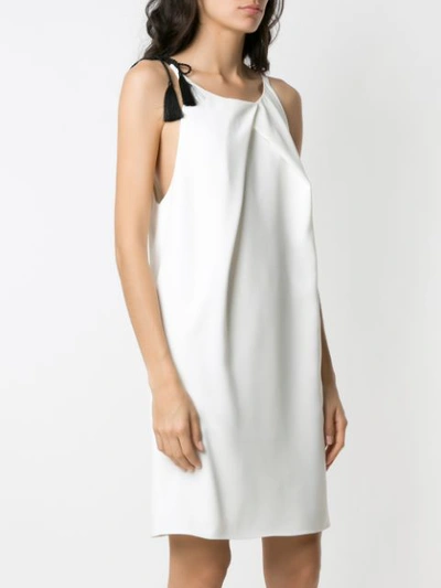 Shop À La Garçonne London Straight Fit Dress In White